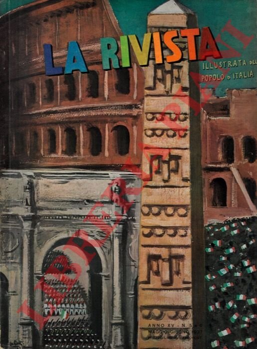 La rivista illustrata del popolo d'Italia. N. 5/6, 1937.