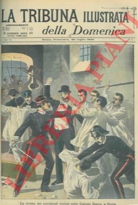 La rivolta dei corrigendi reclusi nelle Carceri Nuove, a Roma.