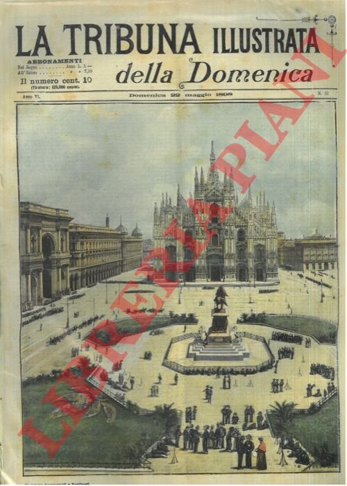 La rivolta di Milano. La Piazza del Duomo durante i …