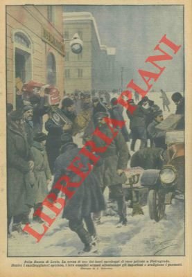 La scena di uno dei tanti saccheggi di case private …