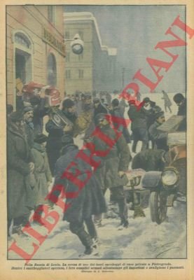 La scena di uno dei tanti saccheggi di case private …