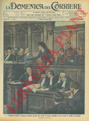 La signora Steinheil davanti alle Assise di Parigi, accusata di …