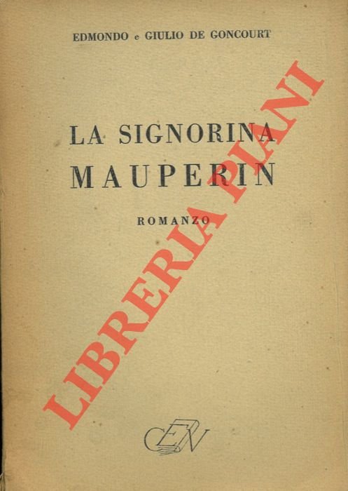 La signorina Mauperin.