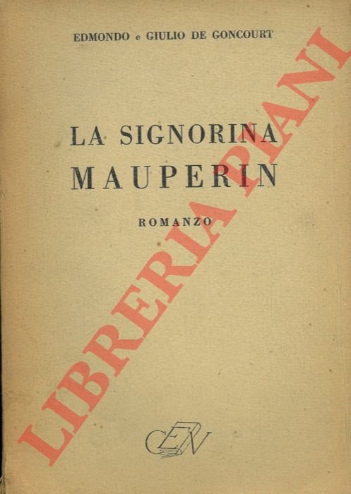 La signorina Mauperin.