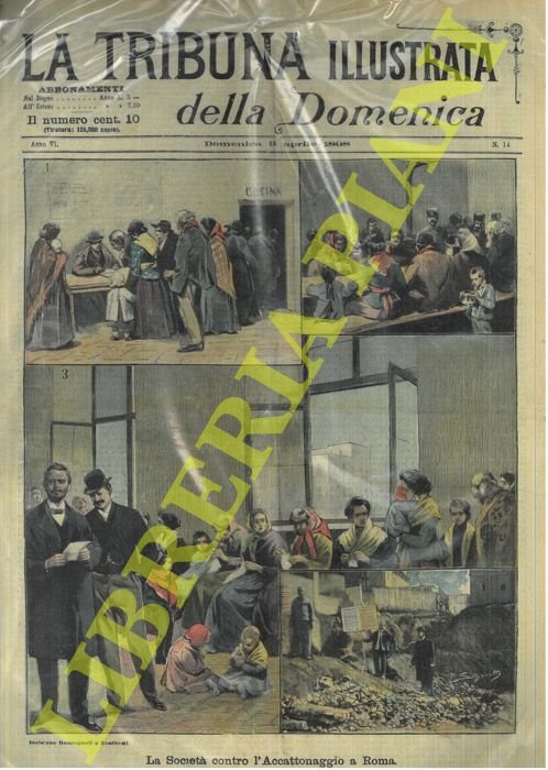 La Società contro l'accattonaggio a Roma.