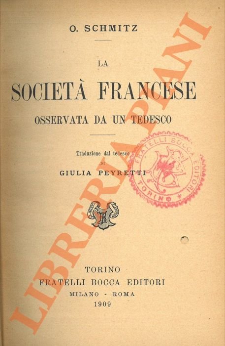 La società francese osservata da un tedesco.