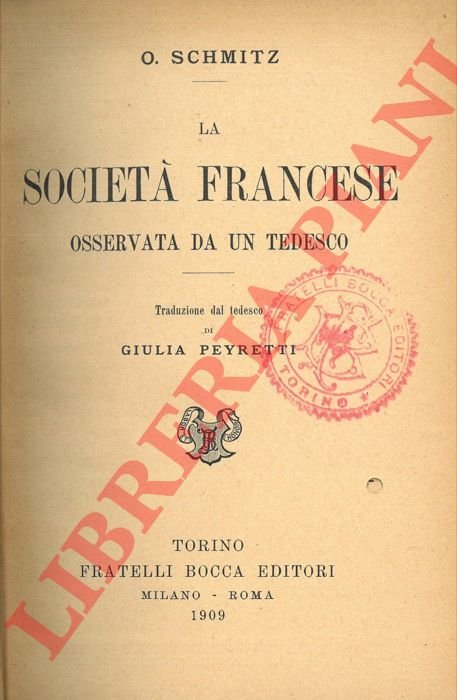 La società francese osservata da un tedesco.