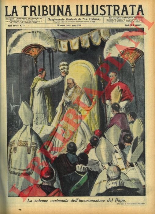 La solenne cerimonia dell'incoronazione del Papa. | Immagine Gallery 3