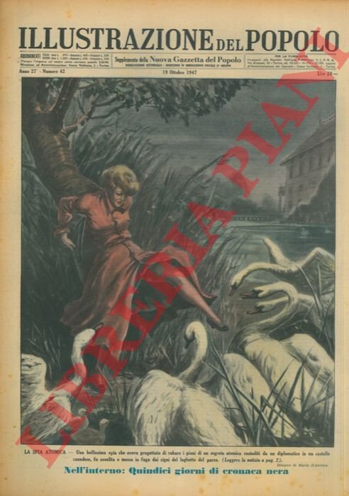 La spia atomica. Una bellissima spia che aveva progettato di …