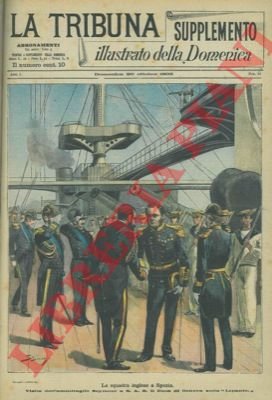 La squadra inglese a Spezia. Visita dell'ammiraglio Seymour a S. …
