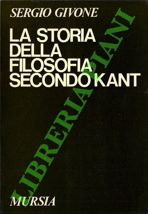 La storia della filosofia secondo Kant.