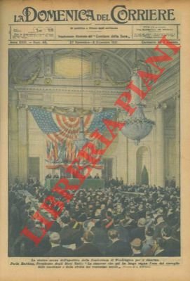 La storica apertura della Conferenza di Washington per il disarmo.