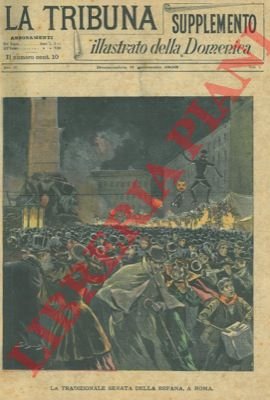 La tradizionale serata della Befana, a Roma.