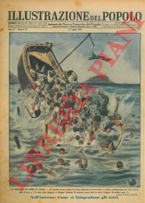 La tragedia dei bimbi di Loano. 81 bambini di una …