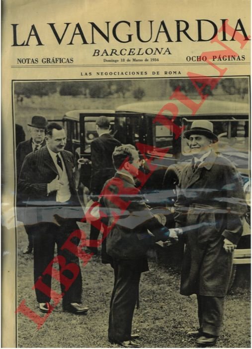 La vanguardia. Notas graficas.