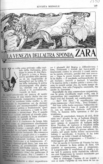 La Venezia dell'altra sponda: Zara.
