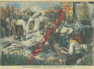 La vita dei "gauchos" nella Pampa.