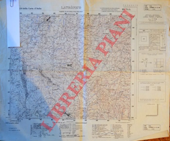 Latronico. F° 211 III N.O.