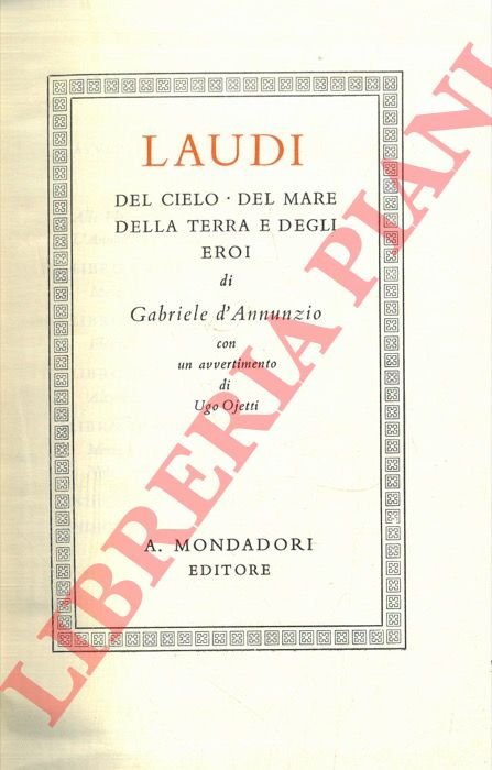 Laudi del cielo, del mare, della terra e degli eroi.