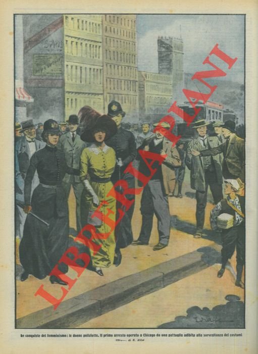 Le conquiste del femminismo: le donne poliziotte. Il primo arresto …