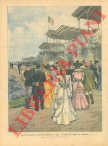 Le corse di cavalli nell'ippodromo di S.Siro a Milano: in …