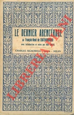 Le dernier Abencérage.