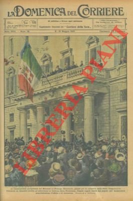 Le entusiastiche accoglienze dei milanesi al Principe ereditario, giunto per …