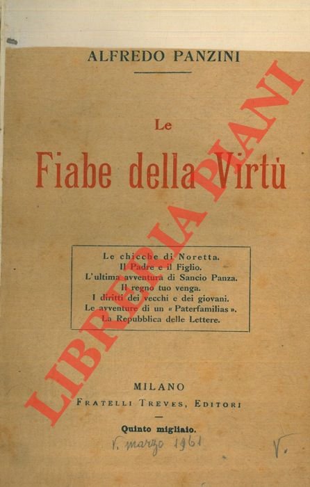 Le fiabe della virtù.