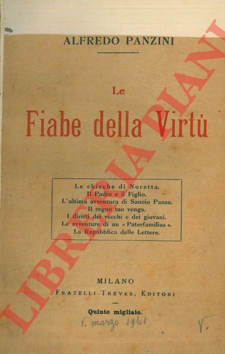Le fiabe della virtù.