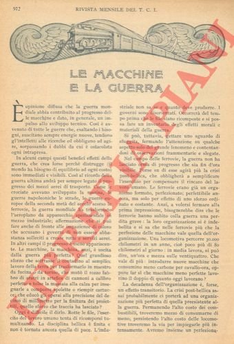 Le macchine e la guerra. | Immagine Gallery 3
