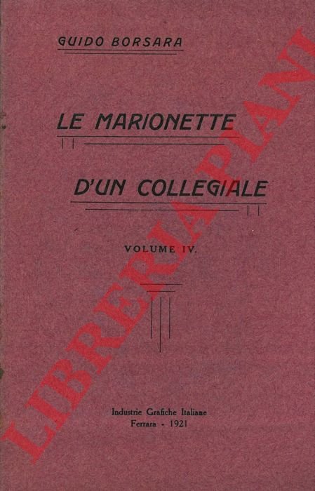 Le marionette d'un collegiale.