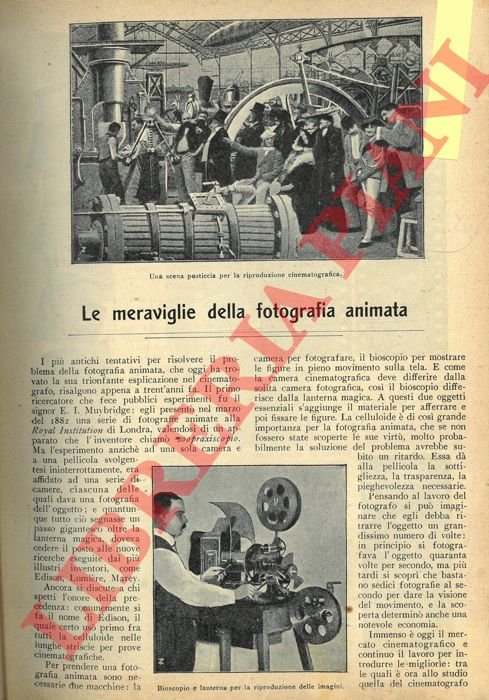 Le meraviglie della fotografia animata.