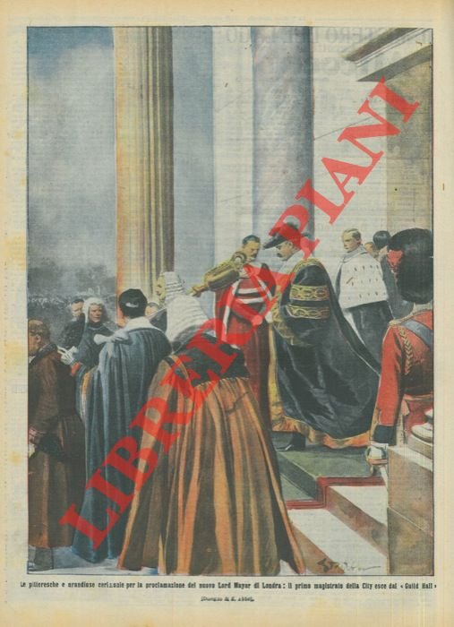 Le pittoresche e grandiose cerimonie per la proclamazione del nuovo …