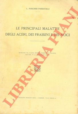 Le principali malattie degli aceri, dei frassini e dei noci.