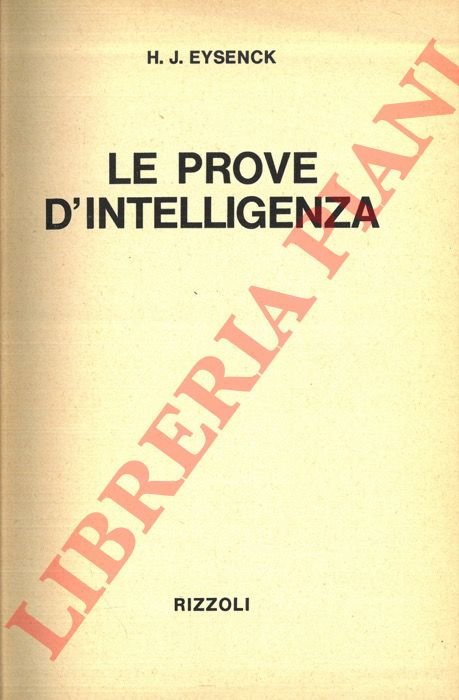 Le prove d'intelligenza.