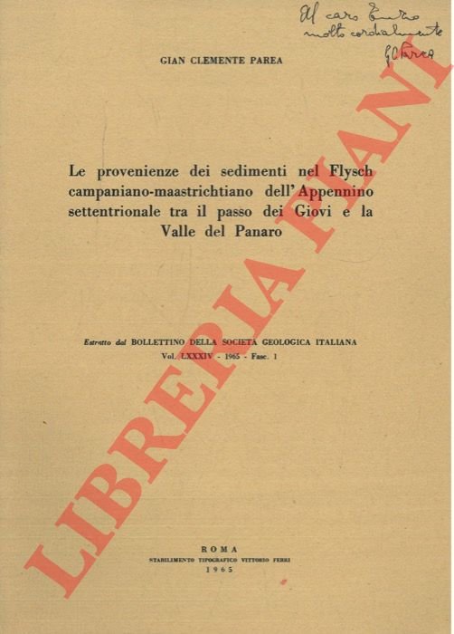 Le provenienze dei sedimenti nel Flysch campaniano-maastrichtiano dell'Appennino settentrionale tra …