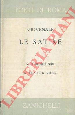Le satire. Volume secondo.