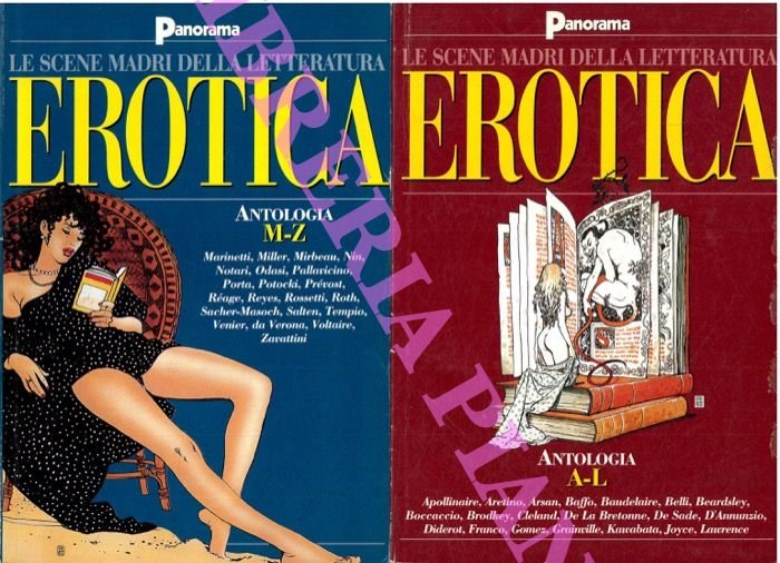 Le scene madri della letteratura erotica. Antologia.