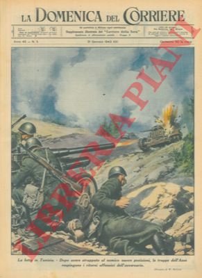 Le truppe dell'Asse respingono il nemico in Tunisia.