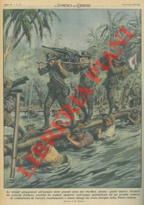 Le truppe giapponesi all'assalto delle grandi isole del Pacifico.