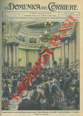 "Lega Navale Italiana" : solenne banchetto in onore della Marina …