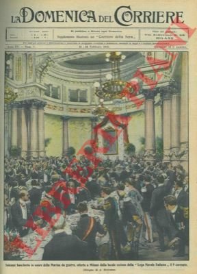 "Lega Navale Italiana" : solenne banchetto in onore della Marina …