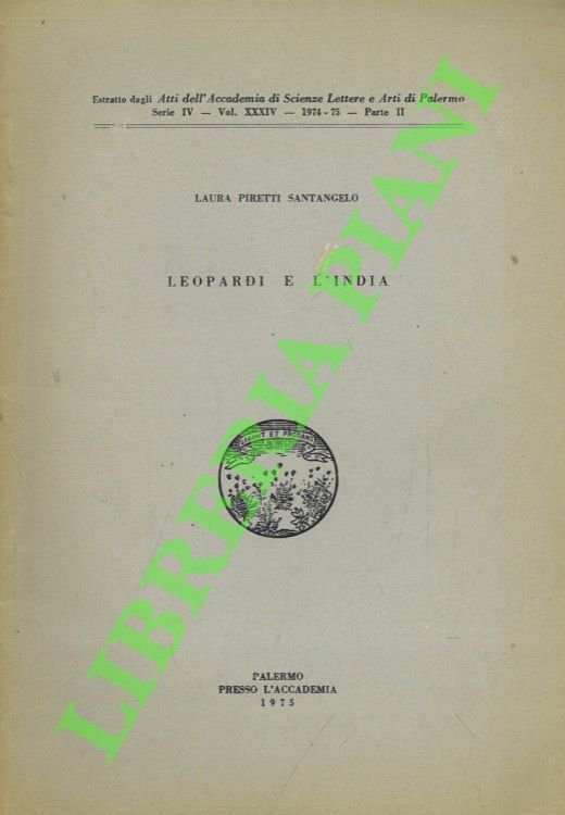 Leopardi e l'India.