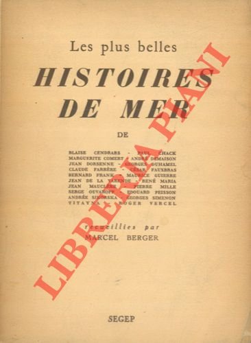 Les plus belles histoires de mer.