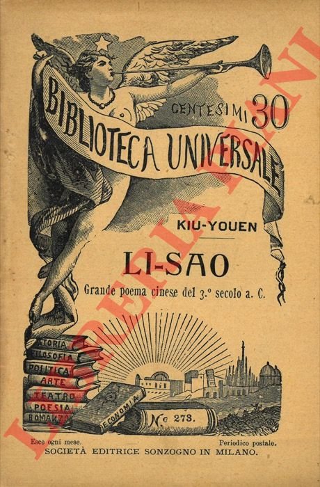 Li-Sao. Grande poema cinese del 3° secolo a.C.