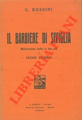 Libretti d'opera : Rossini.