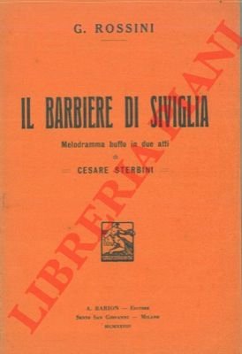 Libretti d'opera : Rossini.