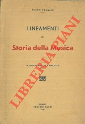 Lineamenti di storia della musica.