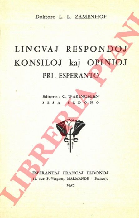 Lingvaj respondoj konsiloj kaj opinioj pri Esperanto. | Immagine Gallery 2