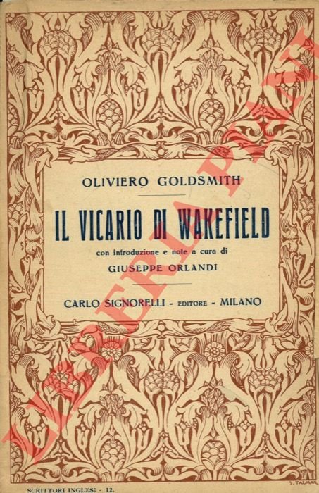 ll vicario di Wakefield.